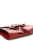 Soft MicroGCCIssima Mini Emily Chain Shoulder Bag Rosso
