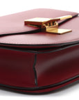 Smooth Calfskin Medium Classic Box Flap Bag Red
