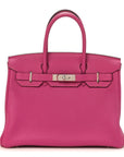 Togo Birkin 30 Rose Pourpre