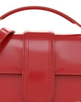 Glazed Calfskin Le Grand Bambino Red