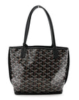 Goyardine Reversible Mini Anjou Black