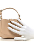 Boarded Dyana Lux Calfskin Nano Jackie 1961 Hobo Souffle Rose
