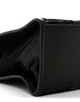 Sequin Medium The Tote Bag Black