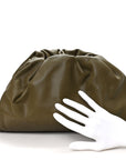 Smooth Butter Calf The Pouch Oversized Mud