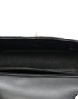 Lambskin Quilted Mini Rectangular Flap Black