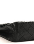 Aged Calfskin Quilted 2.55 Reissue 226 Flap Black