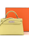Chevre Mysore Mini Kelly Sellier 20 Jaune Bourgeon
