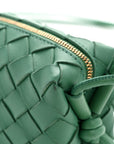 Nappa Intrecciato Candy Loop Camera Bag Mermaid