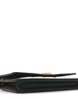 Lambskin Quilted Boy Wallet On Chain WOC Black