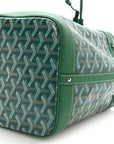 Goyardine Petit Flot Bucket Bag PM Green