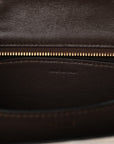 Lizard Small Classic Box Flap Bag Natural