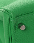 Togo Shiny Niloticus Crocodile Kelly Retourne Touch 28 Bambou