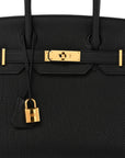 Togo Birkin 30 Black