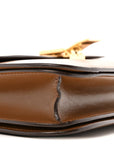 Box Calfskin Medium Classic Box Flap Bag Camel
