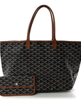 Goyardine Saint Louis PM Black Gold