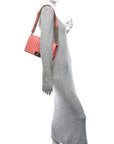 Lambskin Quilted Medium Boy Flap Coral