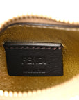 Crystal Vitello Laminato Suede FF Nano FNDIgraphy Hobo Charm Platino