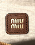 Nappa Aviator Mini Pouch Rovere