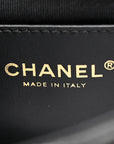 Caviar Quilted Funky Match Mini Flap Black