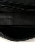 Caviar Quilted Jumbo Single Flap Black