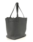 Soft Grained Calfskin Small Belt Cabas Phantom Grey