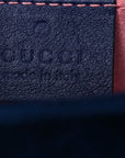 Velvet Matelasse Mini GG Marmont Shoulder Bag Cobalt Blue