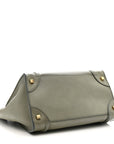 Smooth Calfskin Mini Luggage Almond