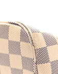 Damier Azur Braided Neverfull MM Orange