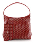 Goyardine Boheme Hobo Red