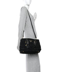 Tessuto Nylon Gaufre Tote Black