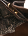 Nylon Quilted Bromley Hobo Brown