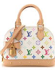 LV x TM Monogram Multicolor Alma BB White