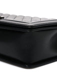 Caviar Quilted New Medium Boy Flap Black