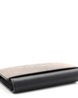 Swift Lizard Passant Compact Wallet Black Ombre