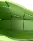 Lambskin Maxi Intrecciato Cassette Crossbody Bag Pistachio