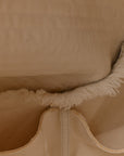Nappa Intrecciato Canvas Fringe Maltinto Tote White