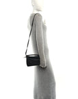 Calfskin Mini Puzzle Edge Bag Black
