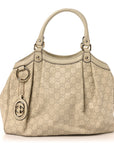 GCCIssima Medium Sukey Tote Mystic White