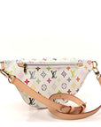 LV X TM Monogram Multicolor High Rise Bumbag White
