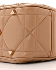 Calfskin Cannage Small The Lady 95.22 Beige