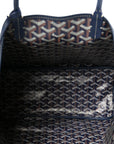 Goyardine Reversible Anjou PM Navy