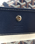 Goyardine Reversible Anjou PM Navy