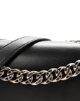 Lambskin Multi Studded Medium D1ORama Flap Bag Black