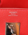 Epsom Birkin 30 Rouge Vif