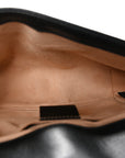 Calfskin Matelasse Mini GG Marmont Shoulder Bag Black
