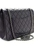 Aged Calfskin Quilted 2.55 Reissue 226 Flap Purple