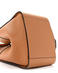 Grained Calfskin Mini Hammock Shoulder Bag Light Caramel