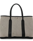 Toile Buffle Skipper Garden Party 36 MM Tote Black