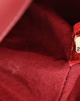 Lambskin Quilted Small Boy Flap Burgundy