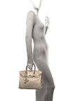 Matte Niloticus Crocodile Birkin 30 Parchemin